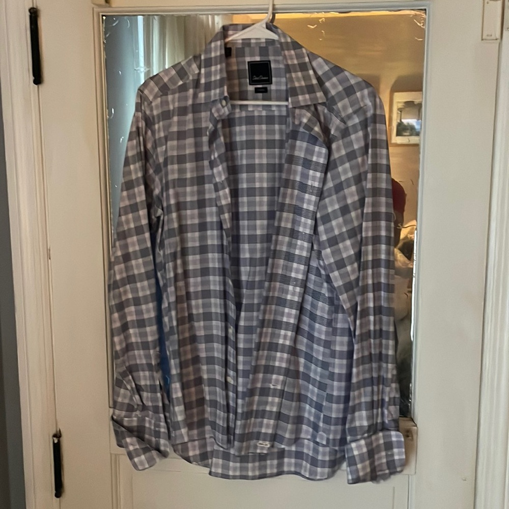 David Donahue long sleeve dress shirt